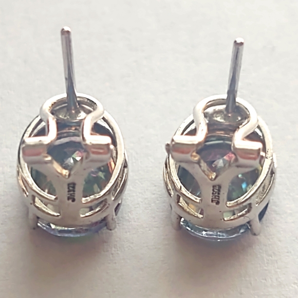 Aurora Borealis Earrings and Pendant - Picture 4 of 8